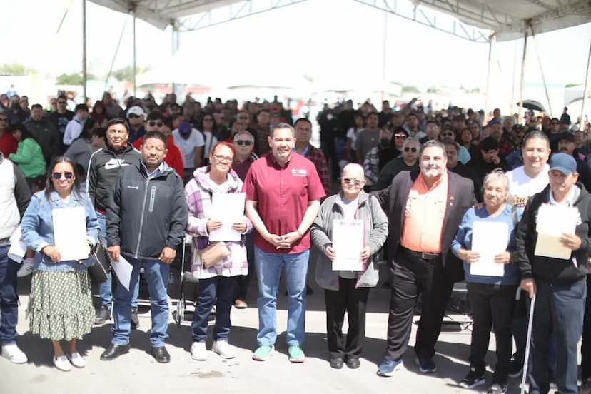 Entrega de cancelaciones de hipoteca en Juárez fortalece certeza patrimonial de familias