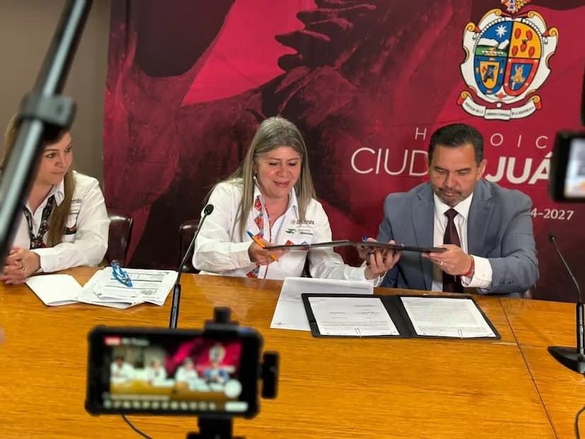 Firman convenio para fortalecer servicios del Bienestar en Juárez