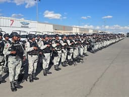 Arriban 250 elementos de la Defensa Nacional a Ciudad Juárez