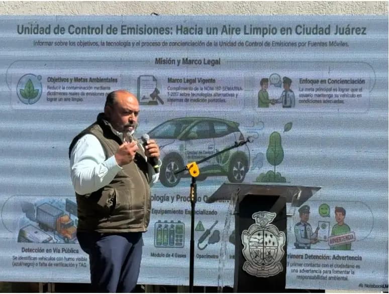 Reforzan mantenimiento en El Chamizal con dron y equipo