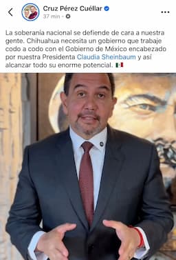 Conmina Cruz Pérez Cuéllar a la gobernadora a actuar con transparencia