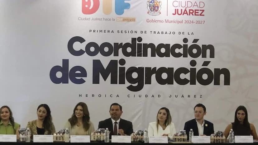 Reúnen DIF municipales en Juárez para apoyar migrantes
