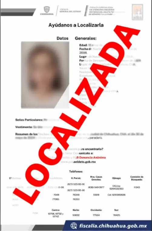 Localizan desaparecidos en Nuevo Casas Grandes