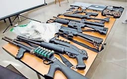 Refuerzan combate al tráfico de armas en frontera