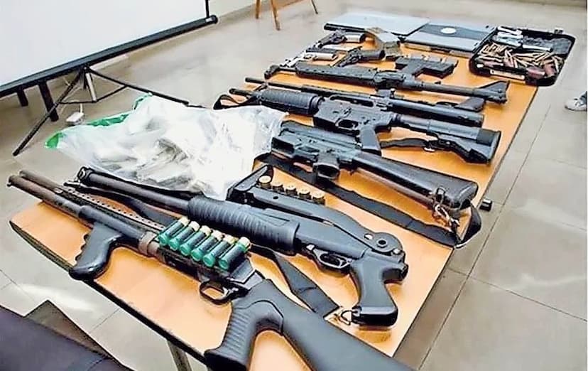 Refuerzan combate al tráfico de armas en frontera