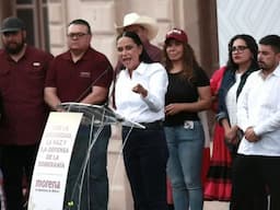 Advierte Morena juicio político contra gobernadora de Chihuahua Maru Campos
