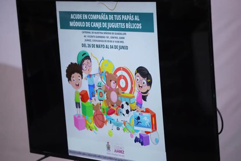 Listo Ciudad Juárez para el arranque de la campaña "Sí al Desarme, Sí a la Paz"