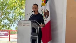 Concluye Segundo Informe de Sheinbaum en Juárez; anuncia más obras y revisará hospital del ISSSTE
