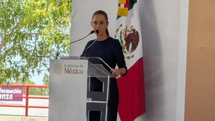 Concluye Segundo Informe de Sheinbaum en Juárez; anuncia más obras y revisará hospital del ISSSTE