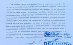 Alejandro Jiménez renuncia al PAN tras choque con dirigencia estatal por informe de Sheinbaum