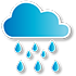 Ícono representativo del clima: Lluvia