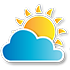 Ícono representativo del clima: Parcialmente soleado