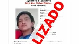 Localizan sano y salvo a joven desaparecido en Chihuahua