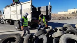Juárez cede terreno para reciclaje masivo de llantas