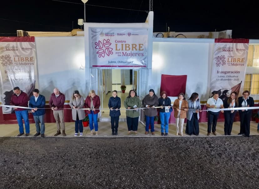 Abren segundo Centro LIBRE en Juárez contra violencia de género