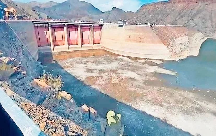 Presa El Granero impulsa riego y cumple tratado