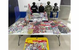 Capturan en Juárez a joven con pirotecnia ilegal