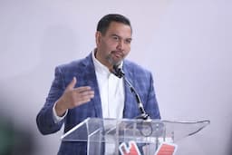 Da a conocer Cruz Pérez Cuéllar algunas de las obras realizadas durante el 2025