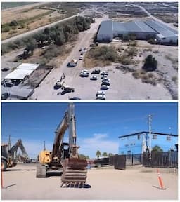 Rehabilitan colector en Ojinaga con inversión millonaria