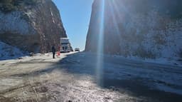 Nevada cierra tramo Janos-Agua Prieta