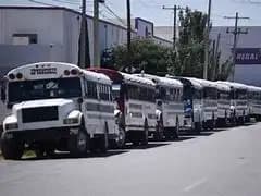 Transporte vital para maquiladoras en Juárez