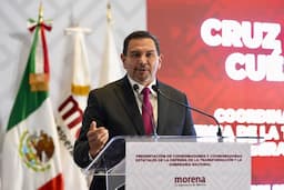 Cruz Pérez Cuéllar llama a cerrar filas en Morena y prepara despliegue territorial rumbo a 2027