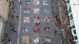 GisArte convierte el Centro Histórico de Juárez en un lienzo de tradición y color