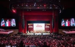 Morena celebra 15 años de historia sin AMLO ni Sheinbaum; dirigencia llama a preservar la unidad