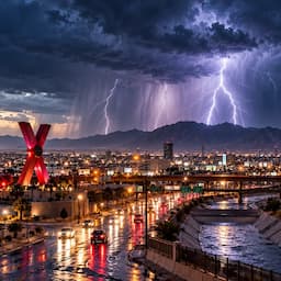 Alertan por posibles lluvias y tormentas eléctricas en Ciudad Juárez