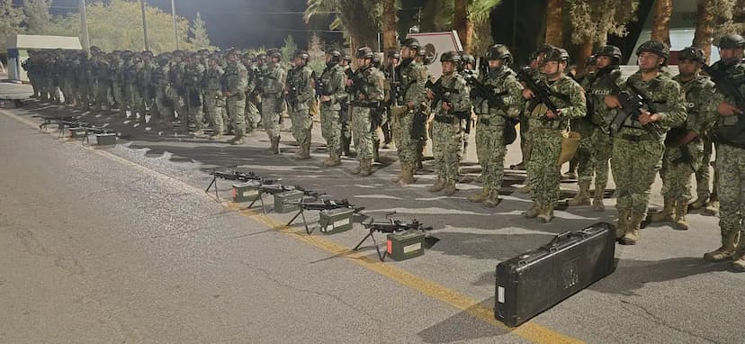 Refuerzan seguridad en Ciudad Juárez: arriban 400 militares
