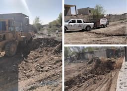 Recuperan predio contaminado en Rincón del Solar, Juárez