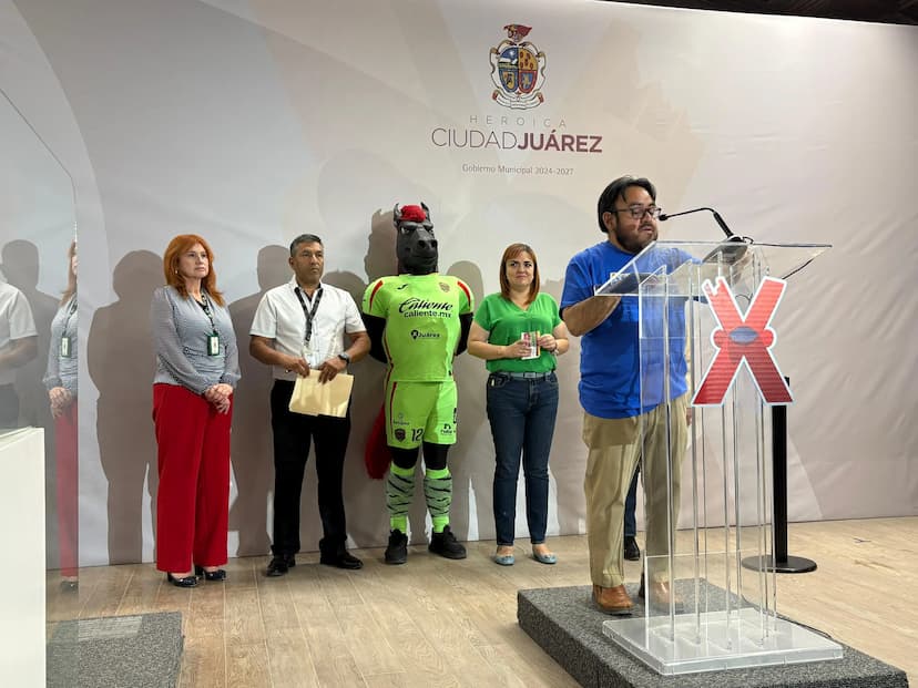 Unen esfuerzos Gobierno y Bravos para rehabilitar la Plaza Cervantina