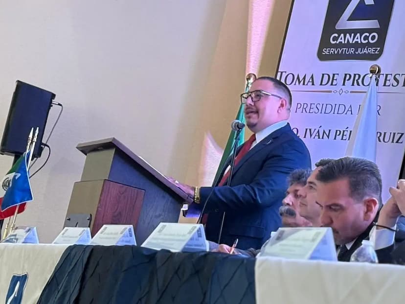 Iván Pérez asume segundo periodo al frente de Canaco Ciudad Juárez