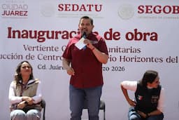 Inaugura Pérez Cuéllar centro comunitario en Horizontes del Sur