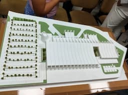 Presentan maqueta del centro de convenciones a vecinos en Juárez
