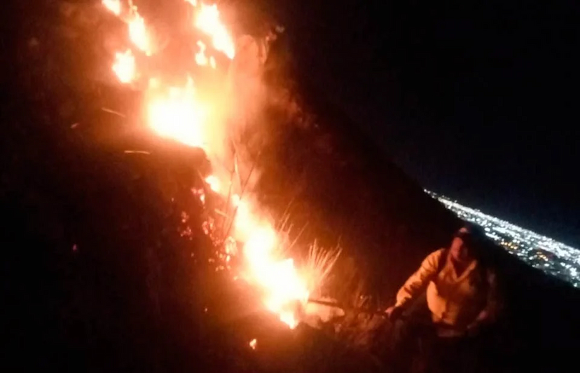Controlan incendio en Sierra del Mogote en Chihuahua